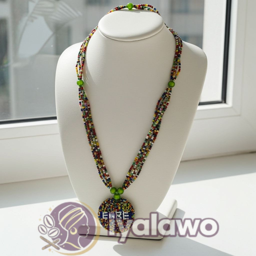 Consecrated Ẹgbẹ́ (Egbe) Beads (Ileke & Ide) – Sacred Ẹgbẹ́ Spiritual Necklace & Bracelet - Image 3